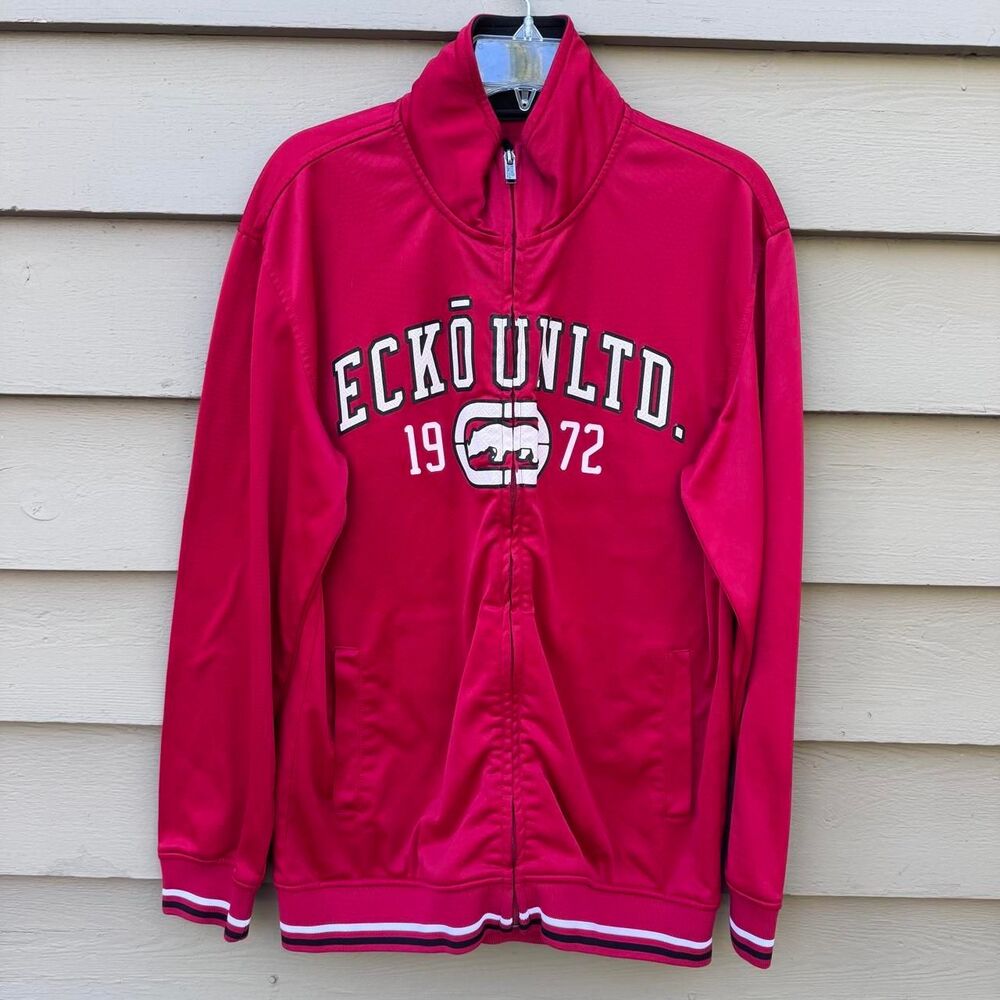 Ecko-unltd Men's Red Sweatshirt